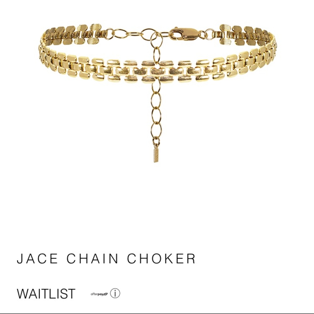 ARE YOU AM I Jace chain choker standard size AYAI